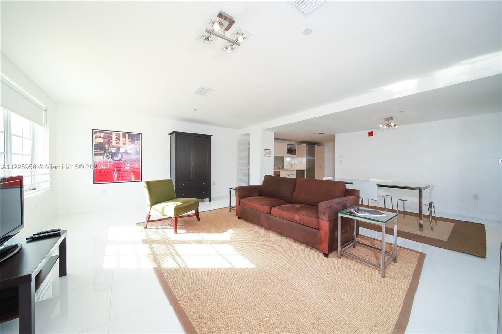 Flamingo-Lummus Miami Beach, FL 33139 - Photo 9 of 28 a living room with furniture and a flat screen tv