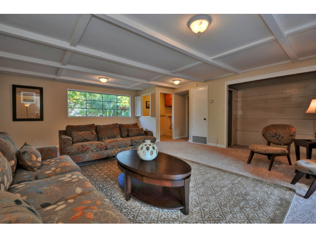 1040 Covington Road Los Altos, CA 94024 - Photo 9 of 19 a living room with furniture and a wooden floor