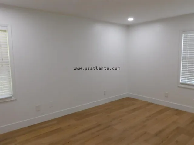 wooden floor in an empty room