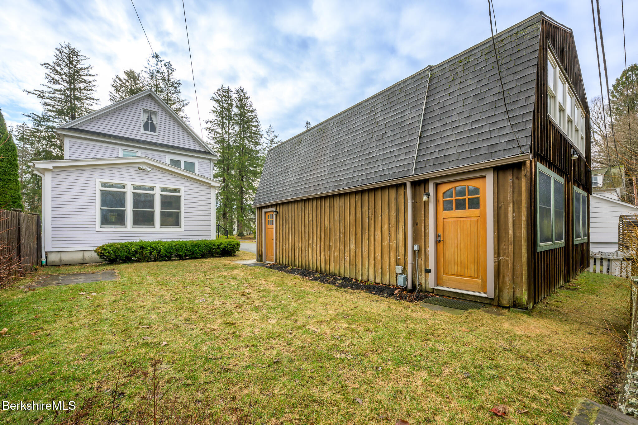 11 Sergeant Street Stockbridge, MA 01262 - Photo 41 of 52 a view of a house with backyard and garden