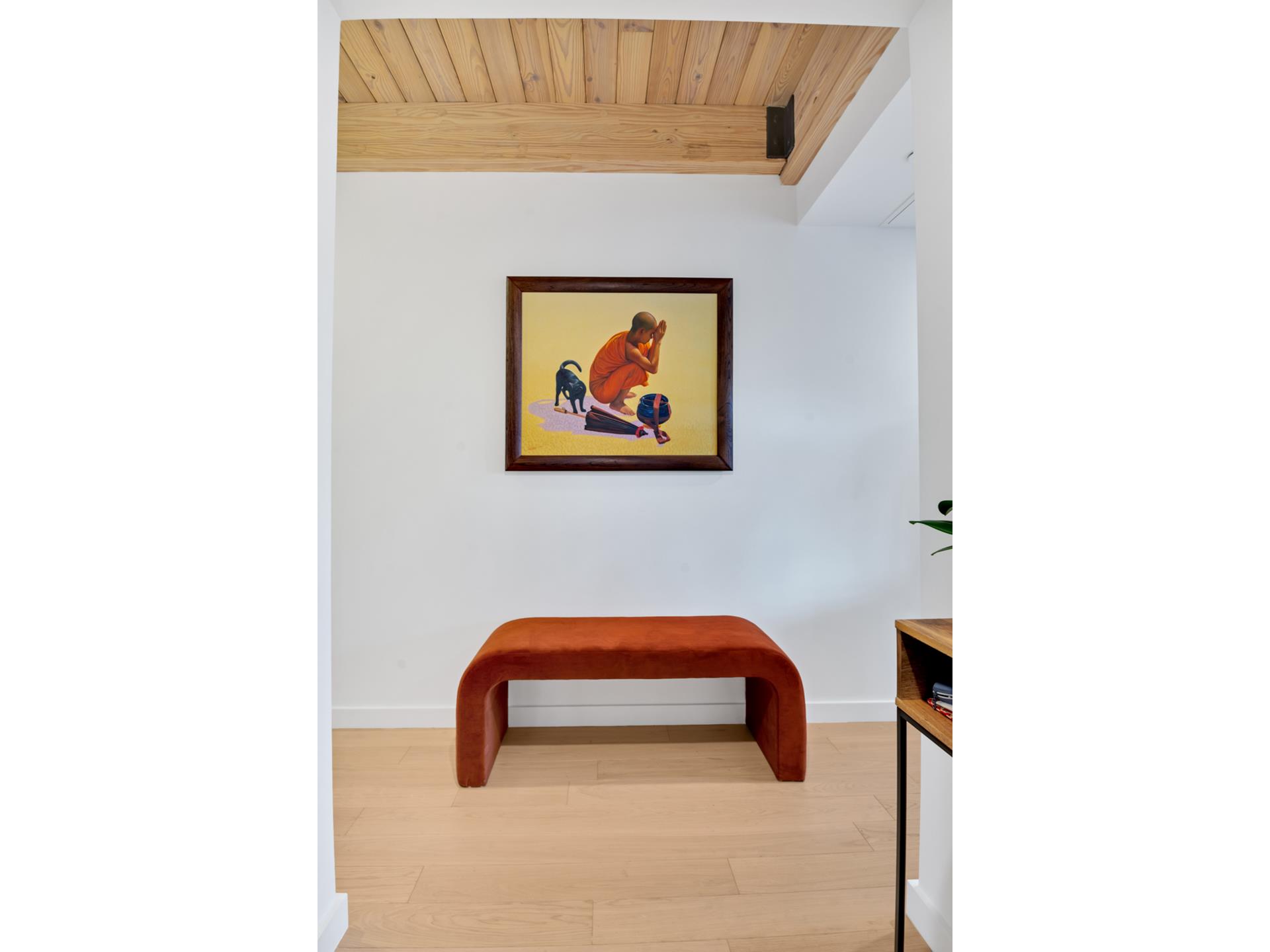 120 Java Street, Unit 4B Brooklyn, NY 11222 - Photo 46 of 48 a room with a wall and couch