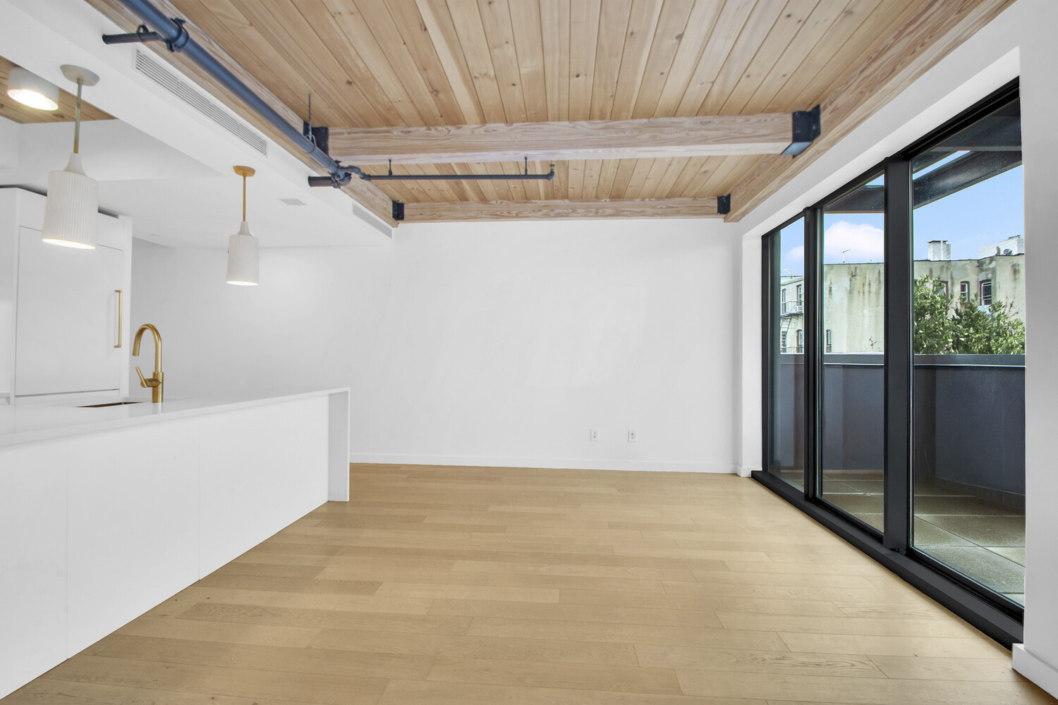 120 Java Street, Unit 4B Brooklyn, NY 11222 - Photo 6 of 48 a view of a room with sliding glass door
