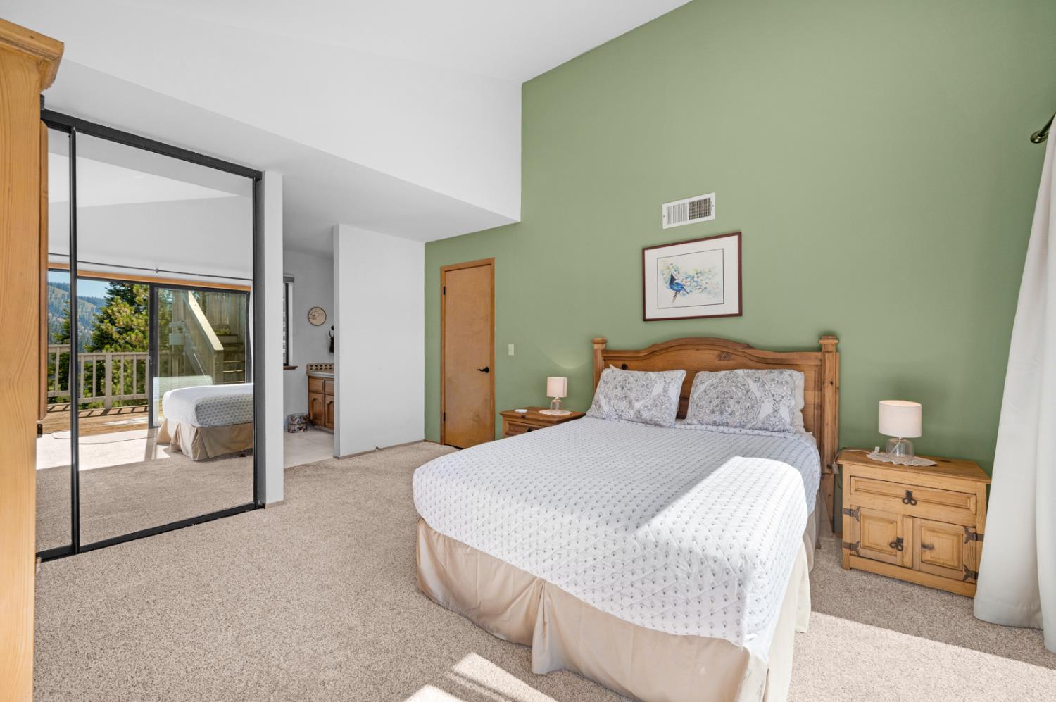 63215 Huntington Vista Road, Unit 80 Mono Hot Springs, CA 93642 - Photo 26 of 58 a bedroom with a bed and a tv