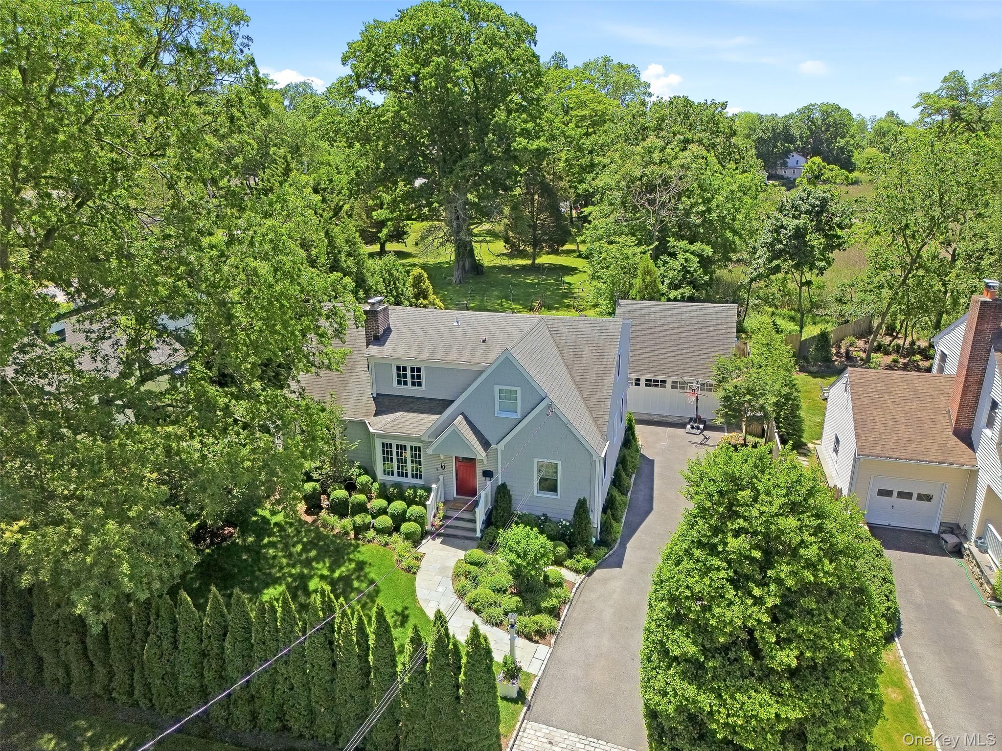 5 Mayfield Street Rye, NY 10580 - Photo 31 of 35 Nestled behind a row of trees for privacy off this quiet dead end street