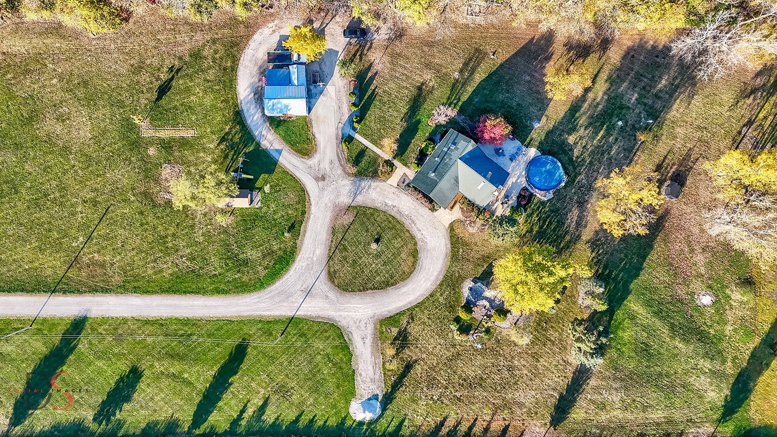 7920 Old Stage Road Morris, IL 60450 - Photo 41 of 43 a bird view image of a house