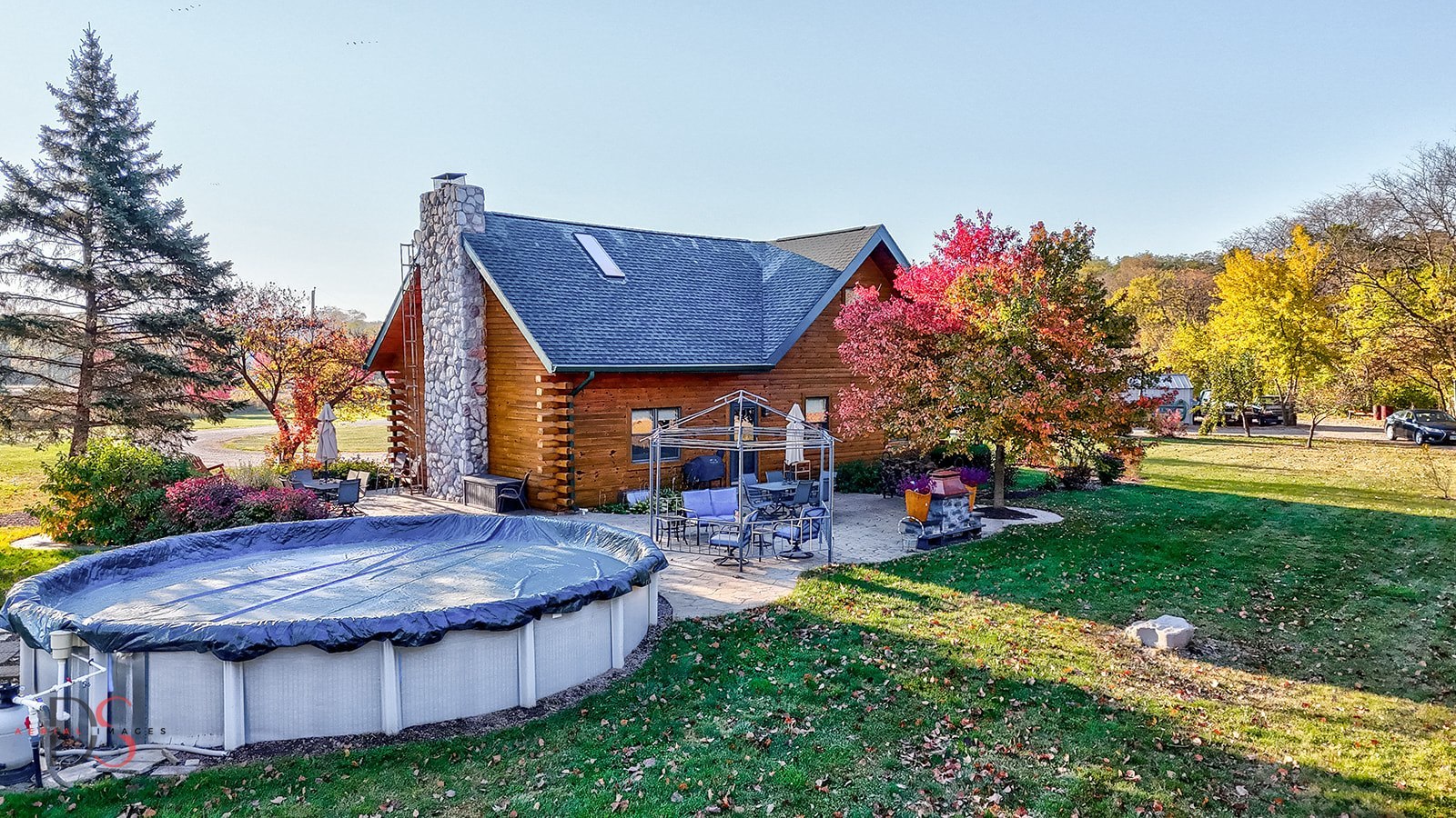 7920 Old Stage Road Morris, IL 60450 - Photo 9 of 43 a view of a house with backyard and sitting area