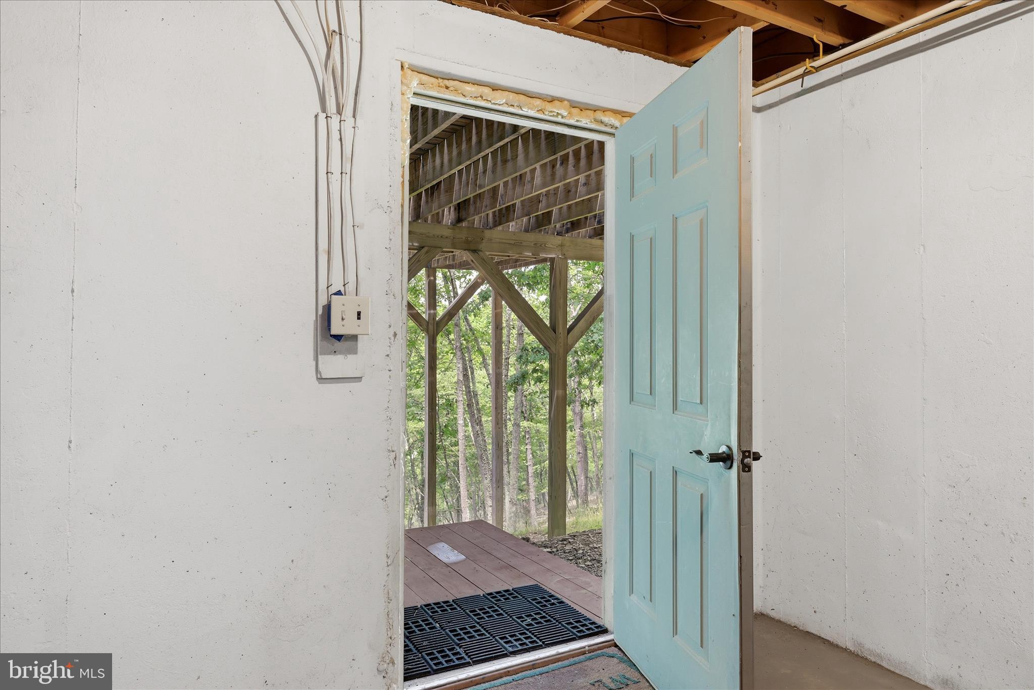 2858 Crossings View Road Paw Paw, WV 25434 - Photo 26 of 69 Basement door leading to lower decking