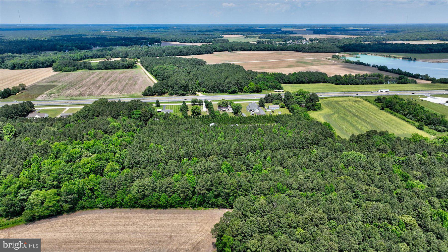 0 Rising Eagle Road Mardela Springs, MD 21837 - Photo 6 of 14 an aerial view of residential houses with outdoor space and lake view