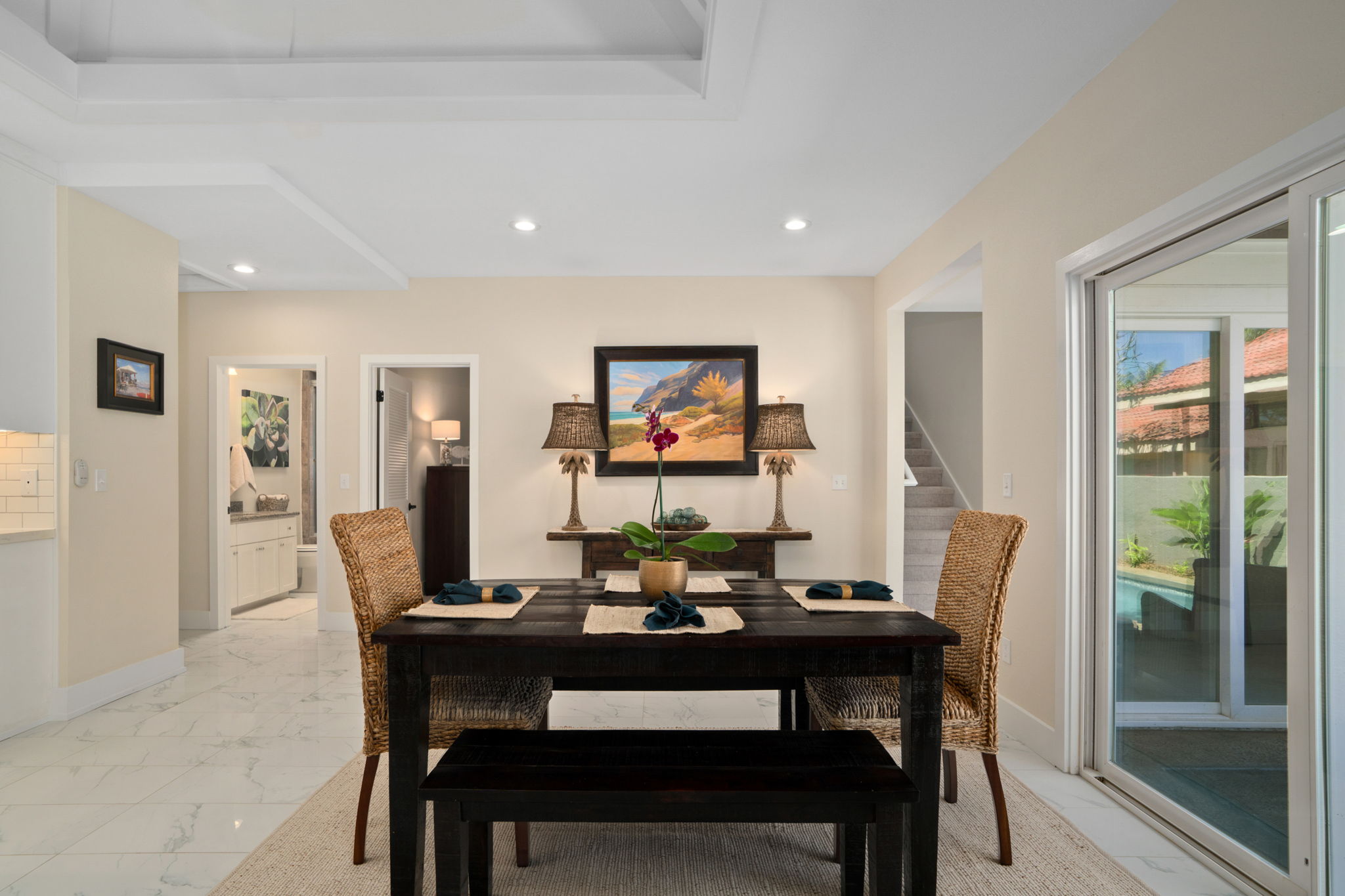 1753 Kelaukia Street Koloa, HI 96756 - Photo 14 of 27 a view of a dining room with furniture