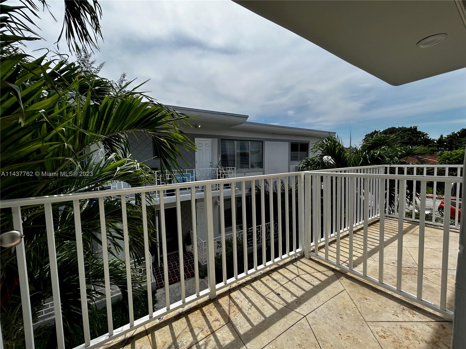 875 80th Street, Unit 3 Miami Beach, FL 33141 - Photo 15 of 15 a view of a balcony
