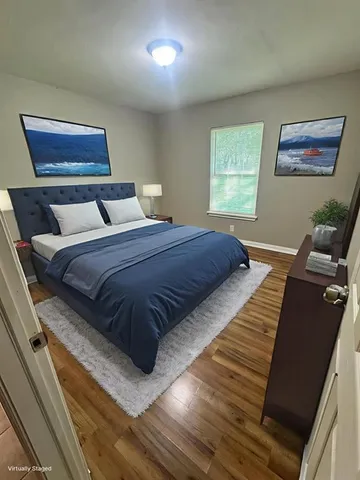 a view of an entryway door