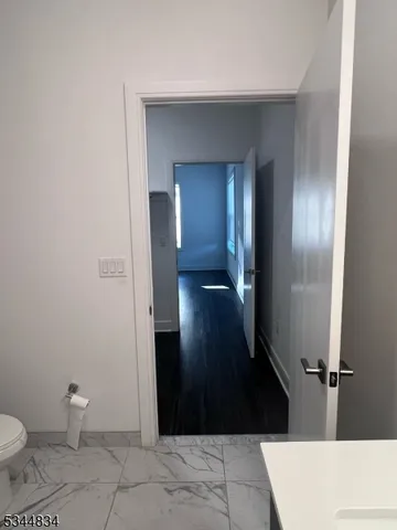 a bathroom with a toilet