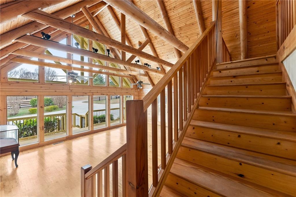 40 Benton Road Jefferson, GA 30549 - Photo 32 of 73 a view of an entryway with staircase