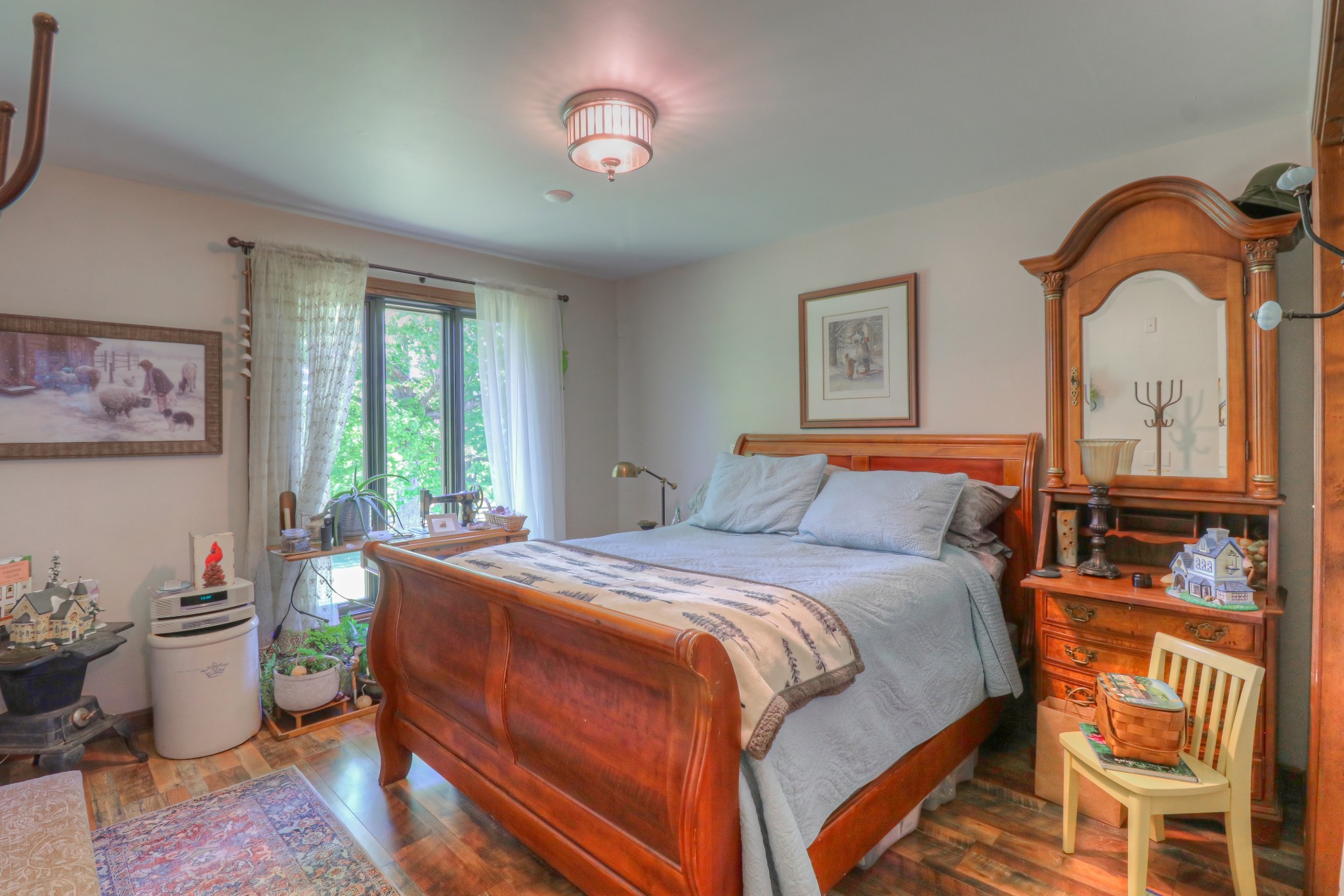 7308 Walker Road Fairview, TN 37062 - Photo 20 of 36 a bedroom with a bed and windows