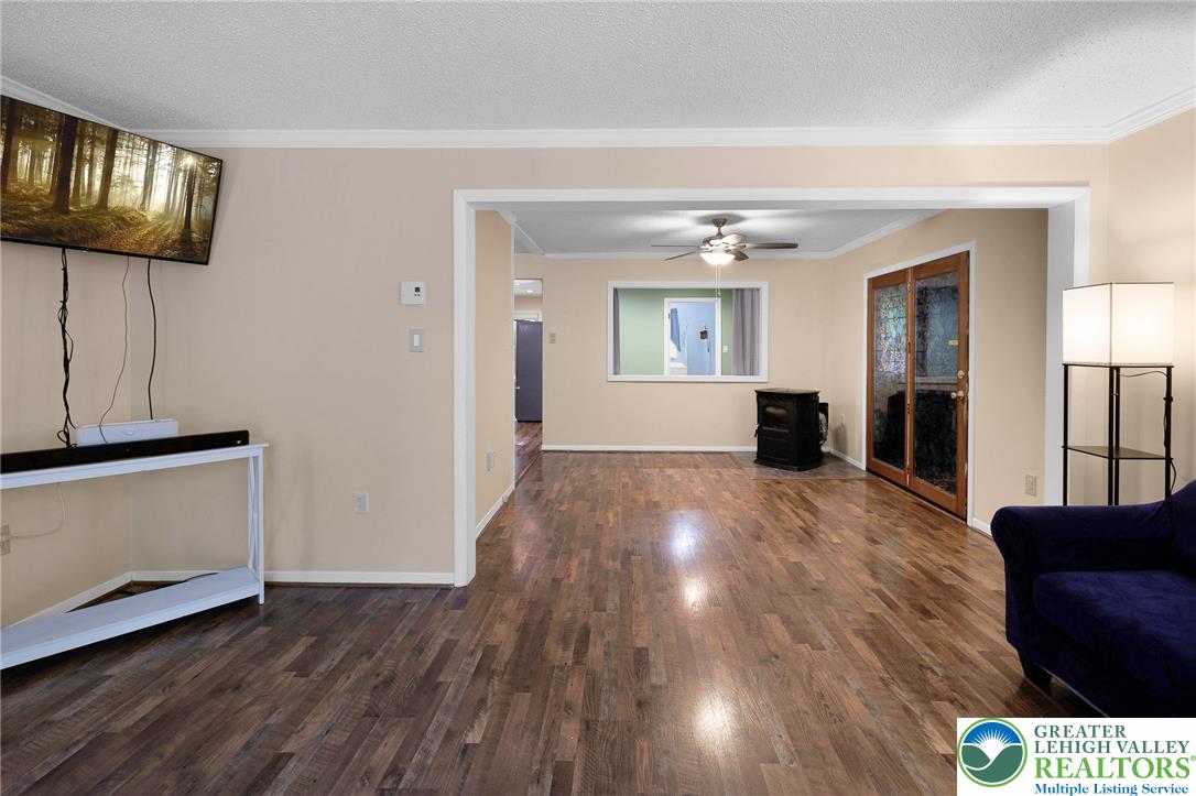 256 Sundance Road Effort, PA 18330 - Photo 10 of 83 a view of kitchen and hall with wooden floor