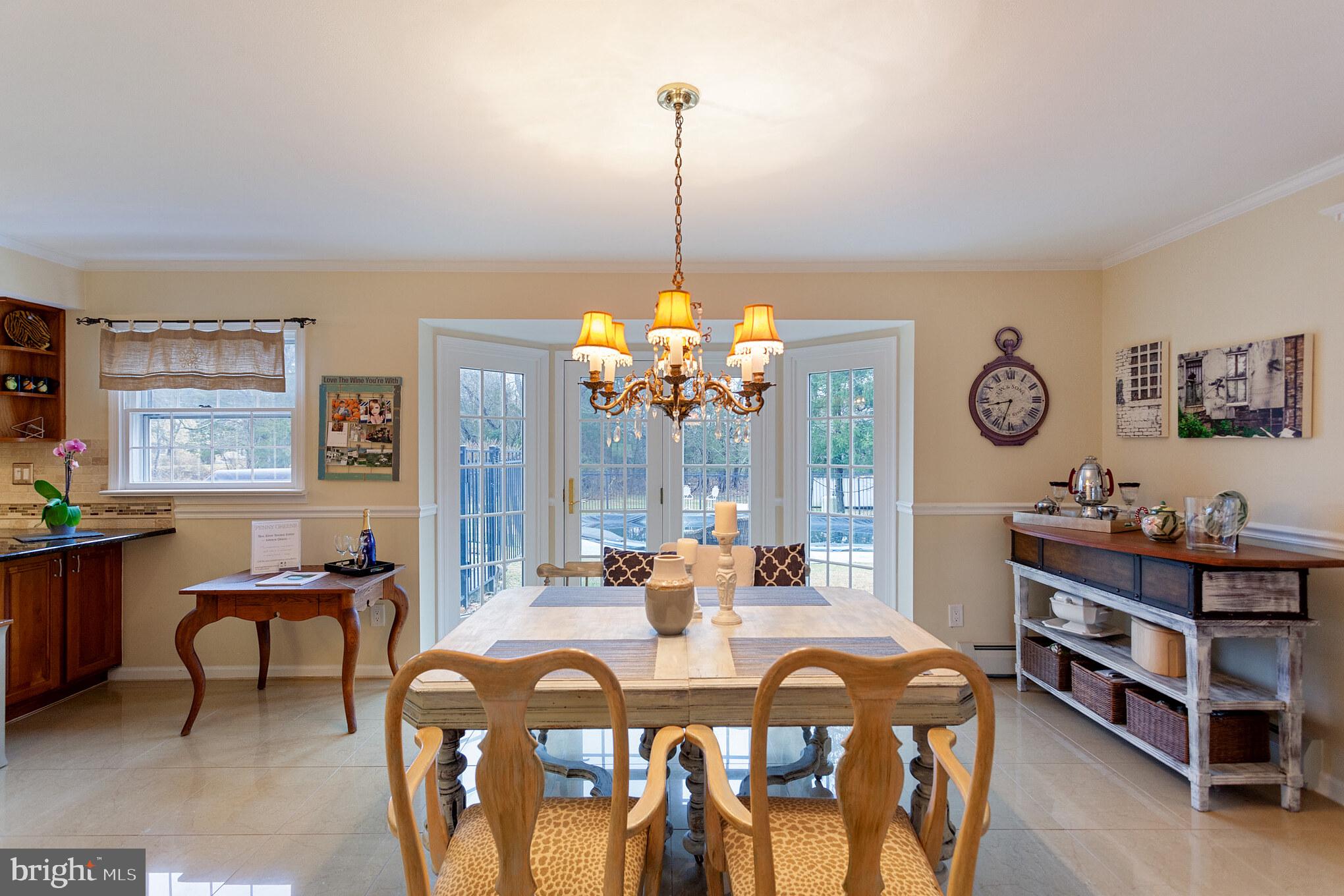 1112 Shannon Road Newtown, PA 18940 - Photo 13 of 39 Breakfast Room with Pool View