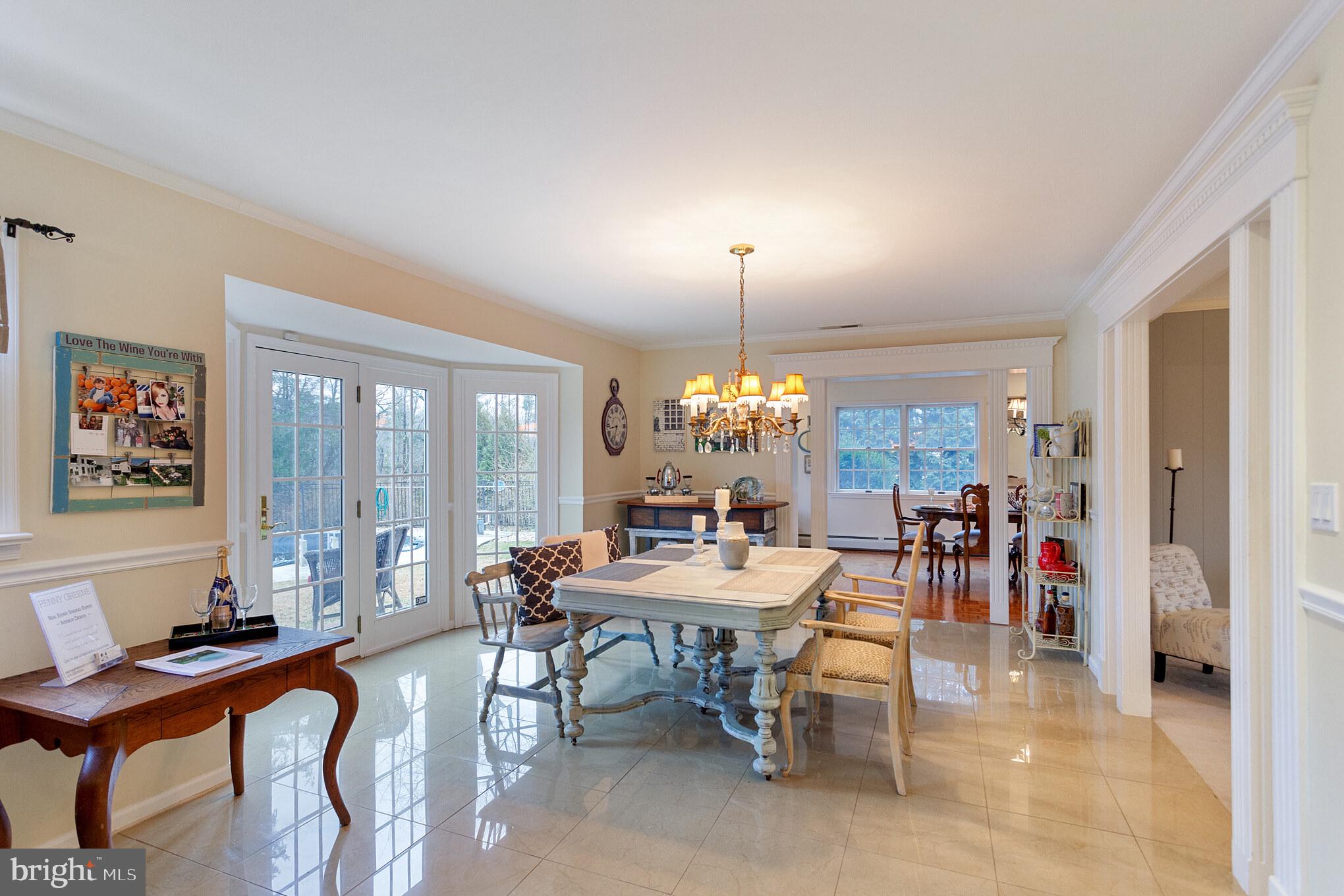 1112 Shannon Road Newtown, PA 18940 - Photo 14 of 39 Breakfast Room with Dining Room View