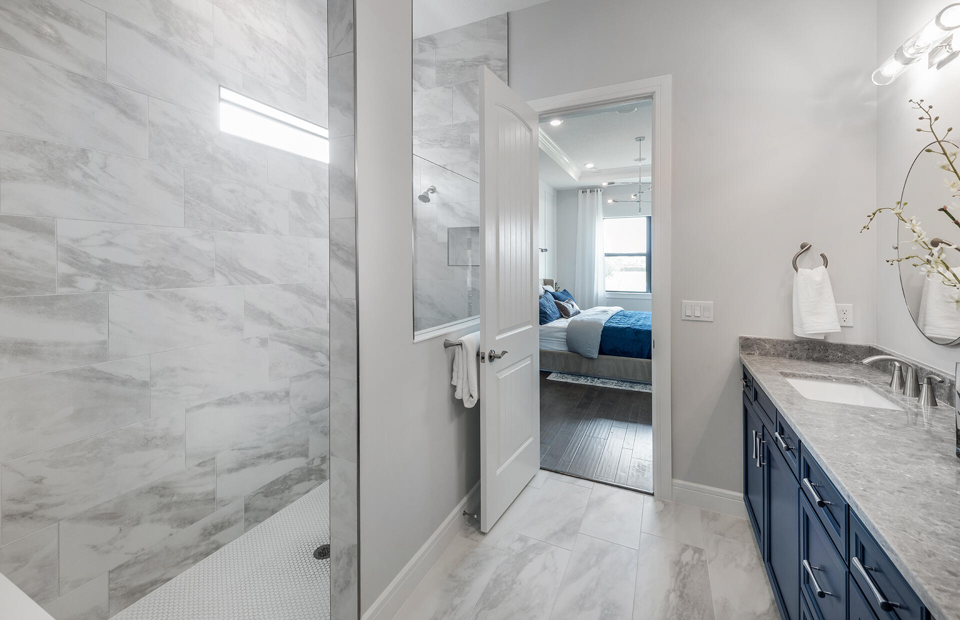 4425 Southwest Cornerstone Way, Unit ASHBY 169 Stuart, FL 34997 - Photo 9 of 26 Walk in shower