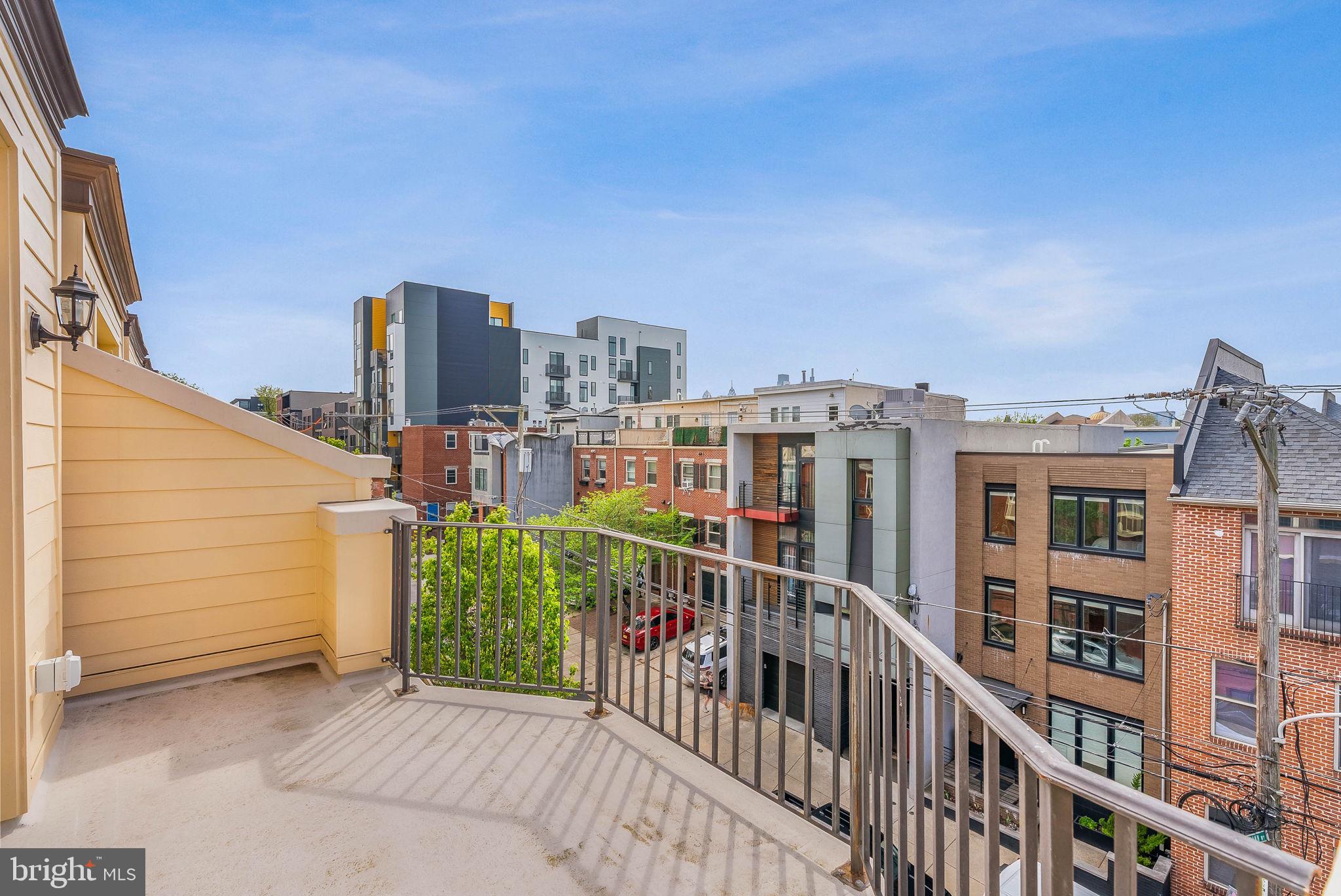 1015 North 3rd Street, Unit H Philadelphia, PA 19123 - Photo 11 of 27 a view of city from balcony