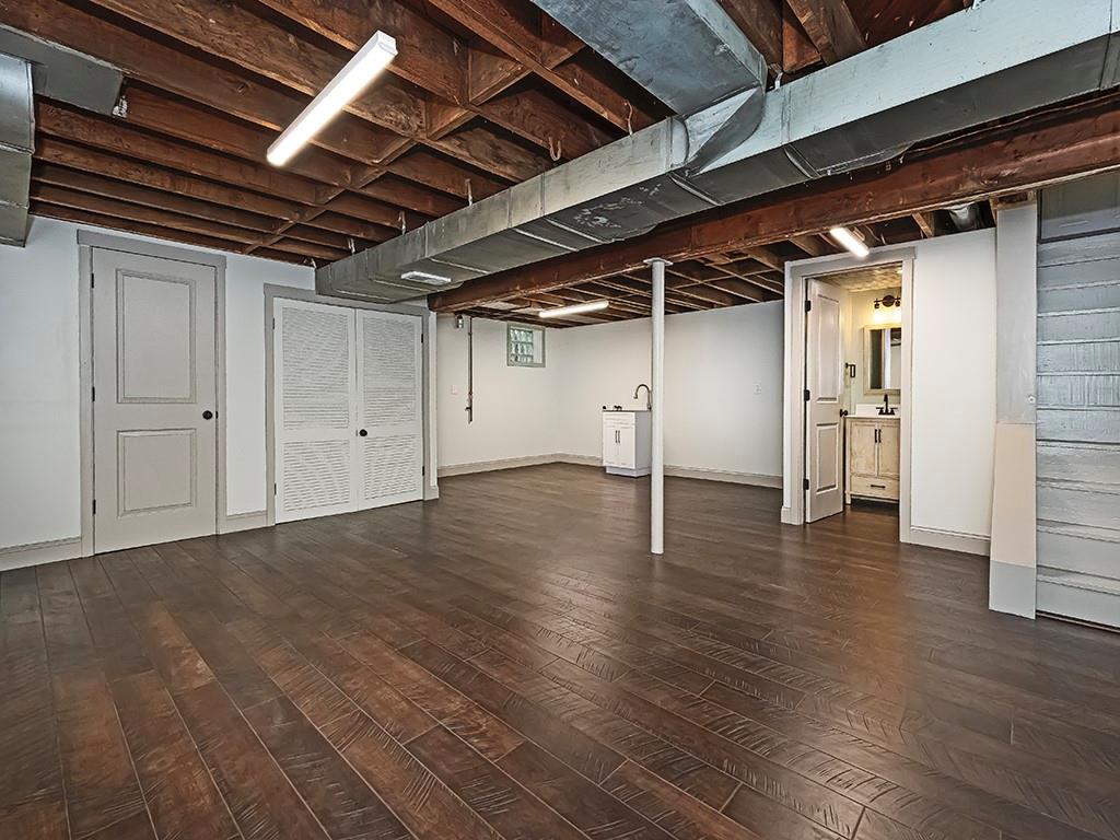 3040 Dutch Ridge Road Beaver, PA 15009 - Photo 25 of 30 a view of empty room with wooden floor