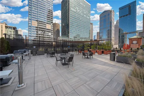 a view of outdoor space with seating area