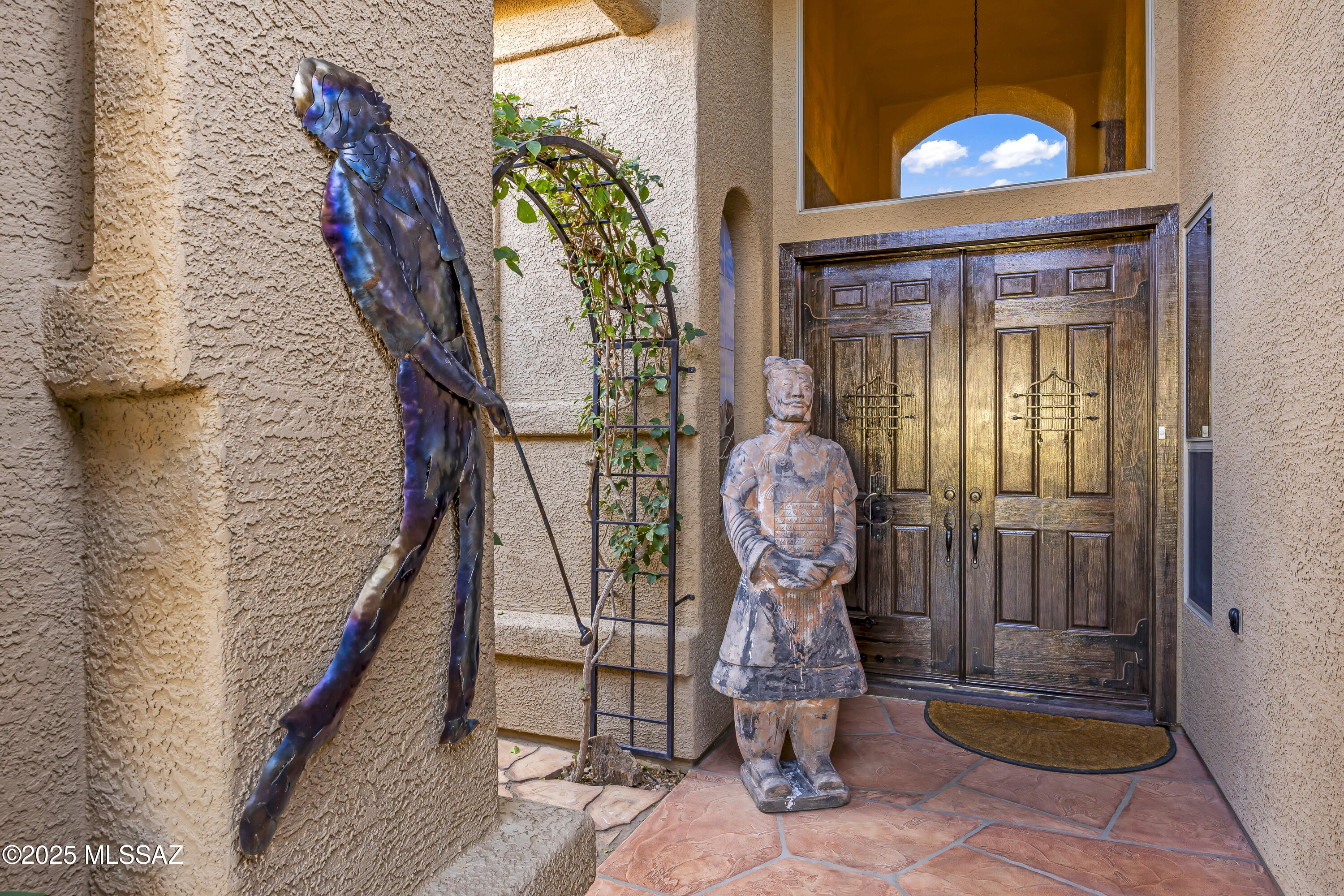 62893 East Flower Ridge Drive Tucson, AZ 85739 - Photo 8 of 49 Custom Door Entry