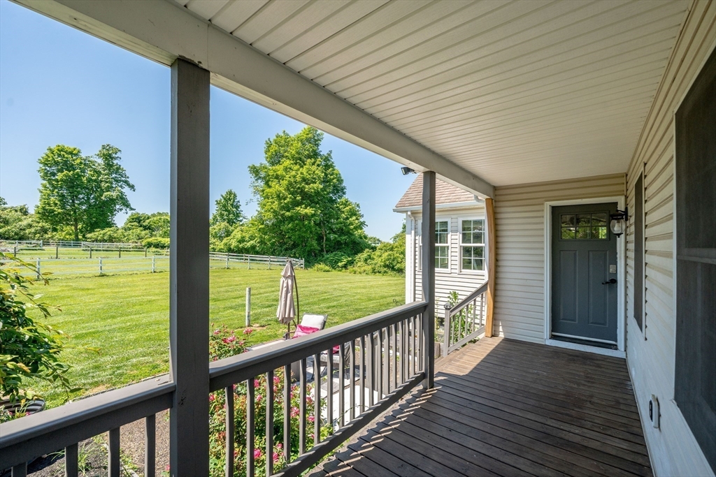 29 Bolles Road Wilbraham, MA 01095 - Photo 26 of 36 a view of a balcony with lake view
