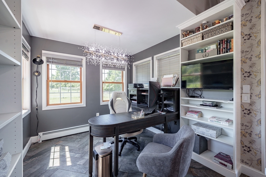 29 Bolles Road Wilbraham, MA 01095 - Photo 10 of 36 a workspace with furniture window and wooden floor