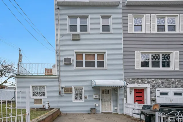 a view of a building with many windows