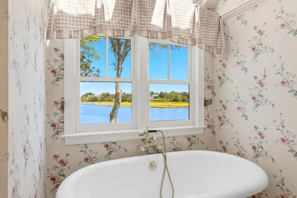 a bathroom with a sink and a bathtub