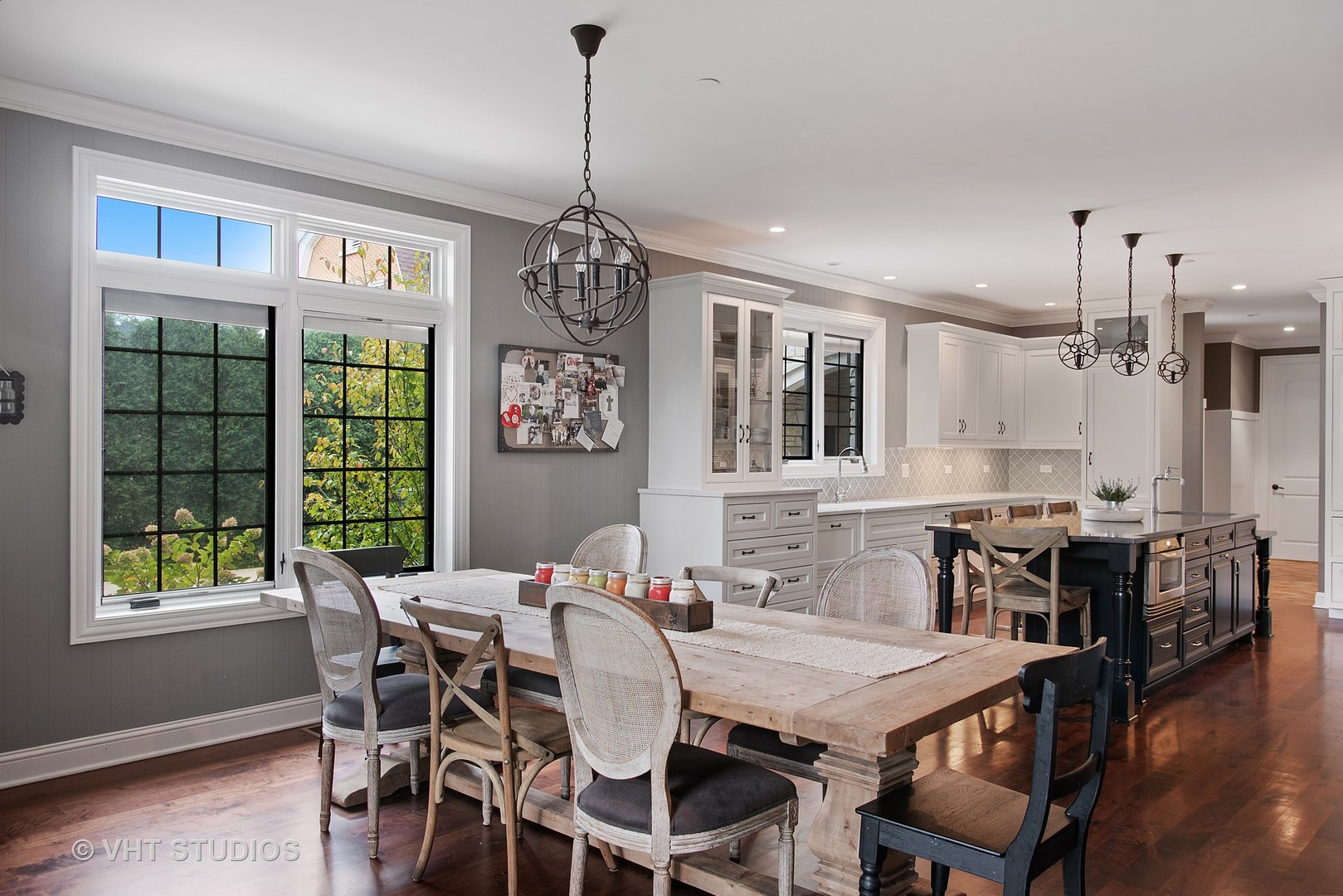 726 Hastings Street Park Ridge, IL 60068 - Photo 9 of 38 a view of a dining room with furniture window and wooden floor