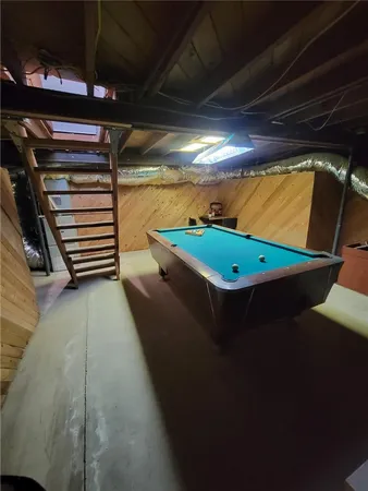 a view of a backyard of the house