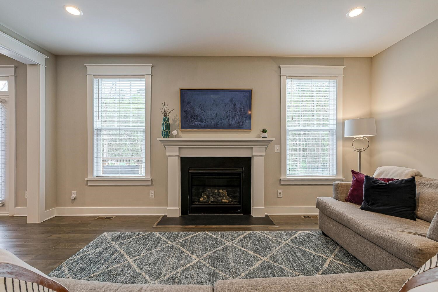 1125 Barley Stone Way Raleigh, NC 27603 - Photo 20 of 89 Direct Vent Fireplace Anchors this Room