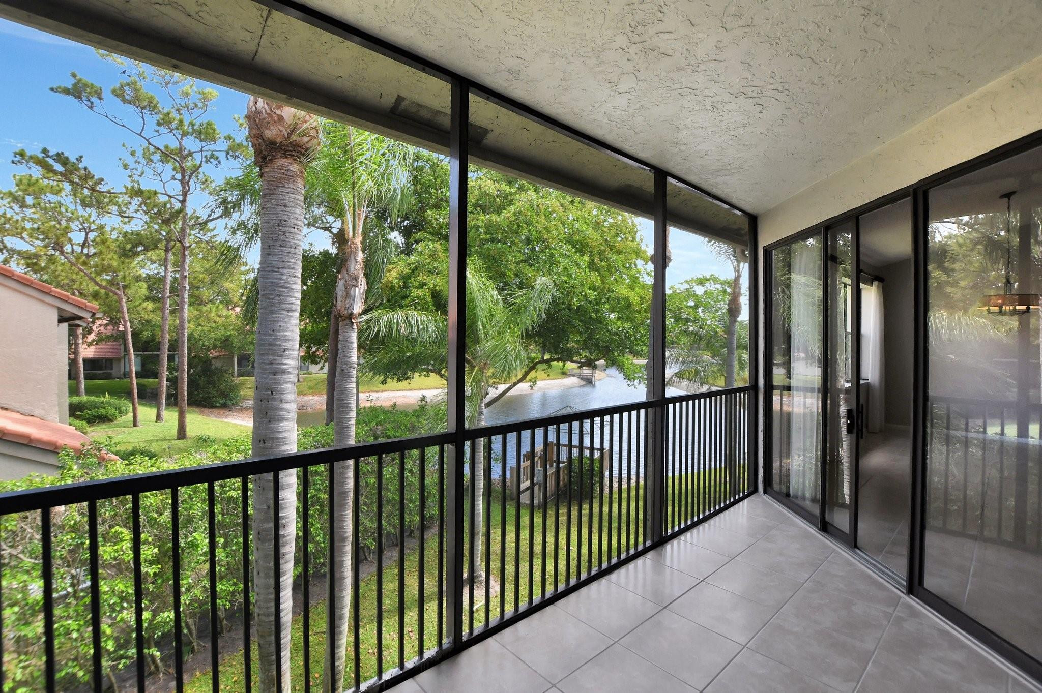 5801 Coach House Circle, Unit E Boca Raton, FL 33486 - Photo 19 of 41 Lake views!