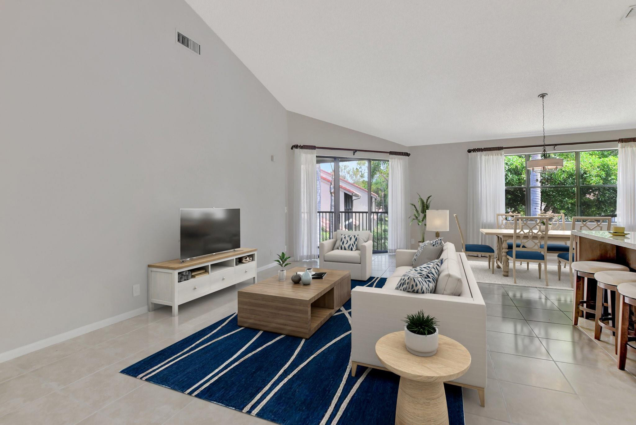 5801 Coach House Circle, Unit E Boca Raton, FL 33486 - Photo 4 of 41 Soaring 14' ceilings. ALL AGES WELCOME.