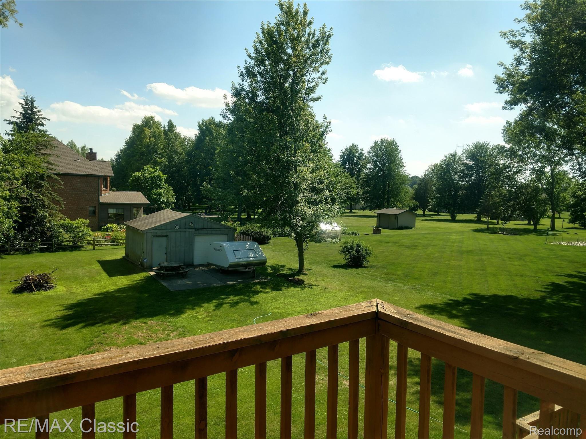 36115 Felt Road New Boston, MI 48164 - Photo 20 of 41 view from Master Bedroom / balcony