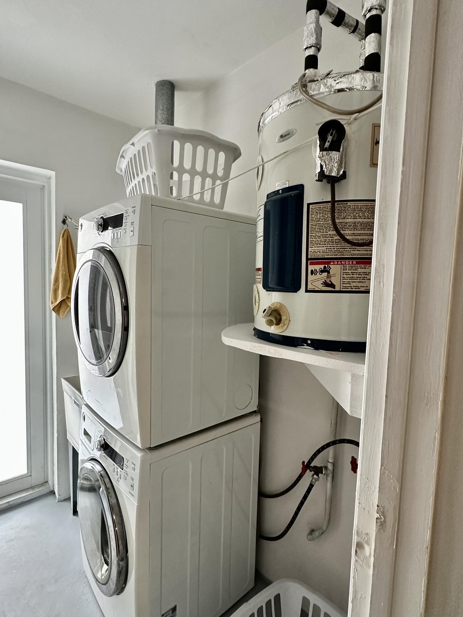 728 Ridge Road, Unit 35 Lantana, FL 33462 - Photo 20 of 35 Hot Water Heater/Washer/Dryer/Sink