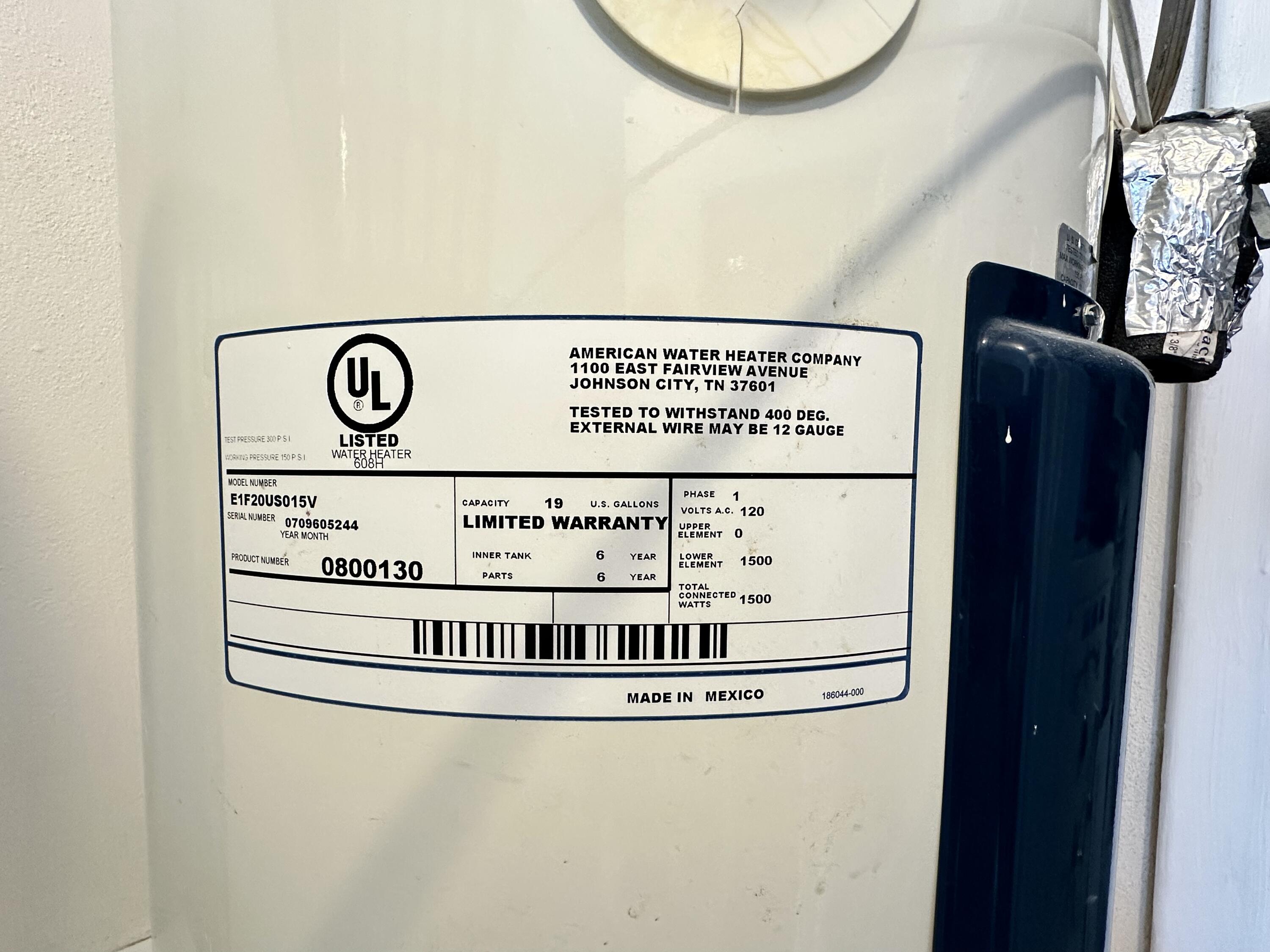 728 Ridge Road, Unit 35 Lantana, FL 33462 - Photo 31 of 35 Hot Water Heater