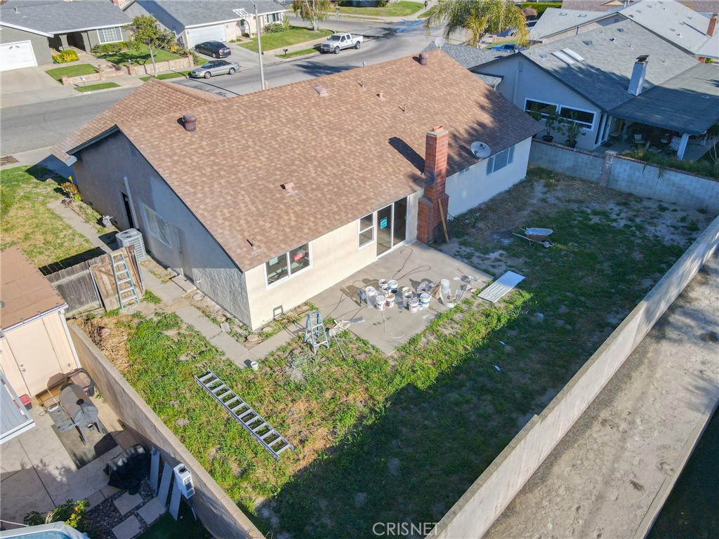 1108 Waltham Road Simi Valley, CA 93065 - Photo 22 of 25 an aerial view of a house with a yard basket ball court and outdoor seating