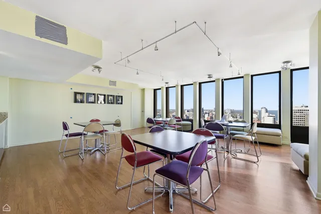 a outdoor space with furniture