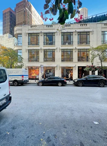 a car parked in front of a house