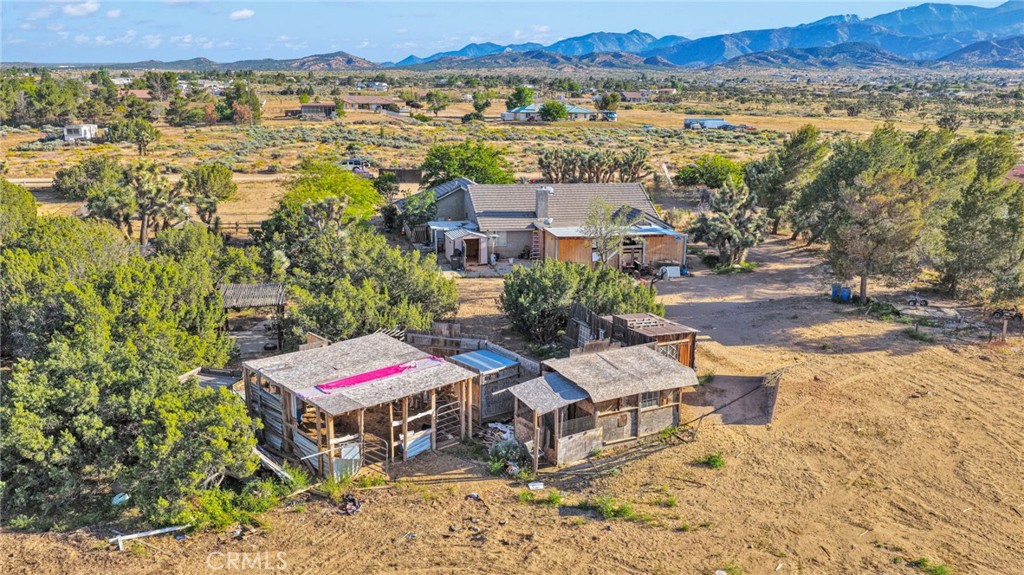 6414 Nielson Road Phelan, CA 92371 - Photo 65 of 74 an aerial view of residential houses with outdoor space