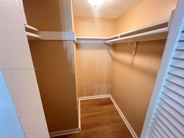 a view of closet