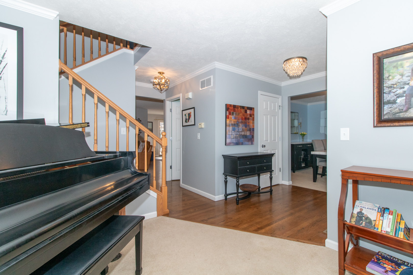 2973 Three Eagles Street Normal, IL 61761 - Photo 7 of 56 a living room with furniture and a wooden floor