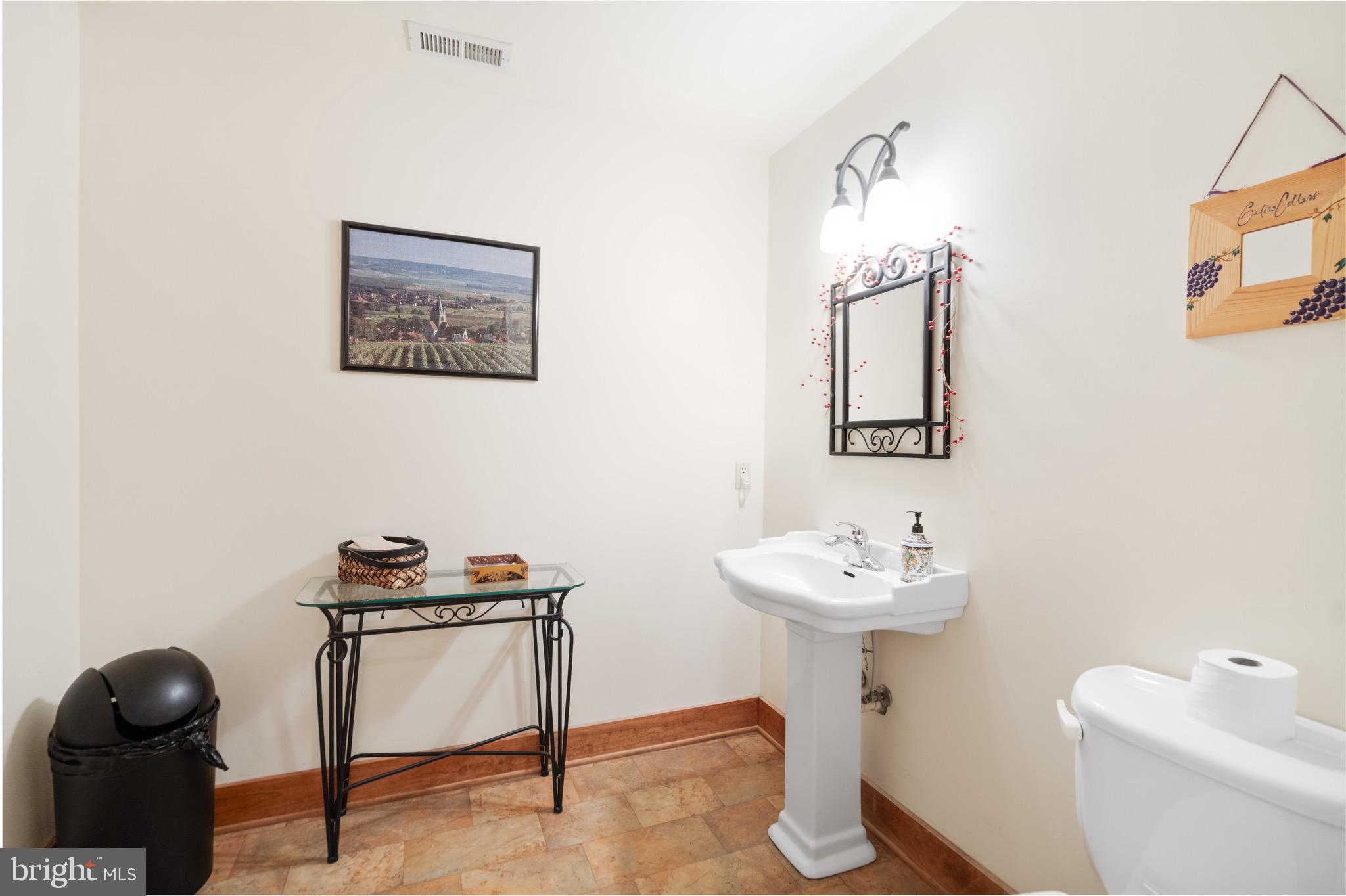 92 School House Road Washington, VA 22747 - Photo 15 of 68 a bathroom with a sink and a mirror