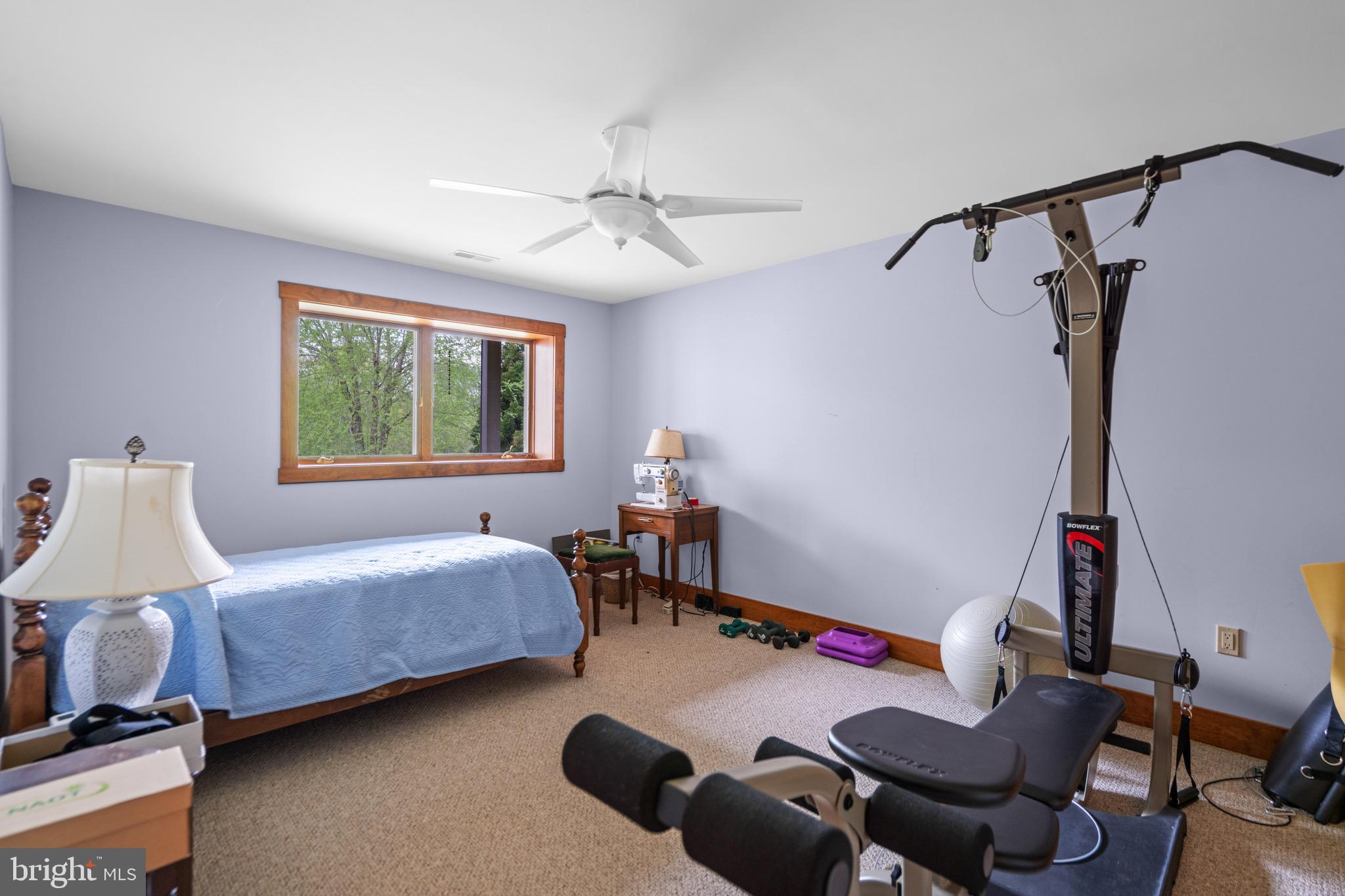 92 School House Road Washington, VA 22747 - Photo 67 of 68 a bedroom with a bed wooden floor and window