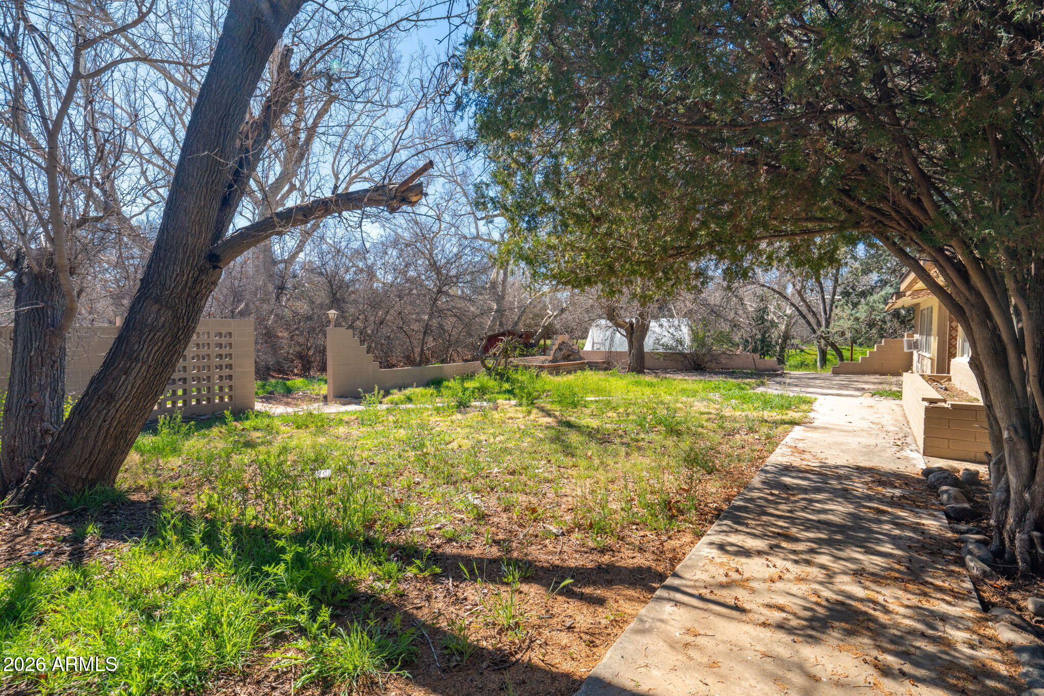 3775 East Sycamore Lane Rimrock, AZ 86335 - Photo 33 of 40 a view of backyard with tree