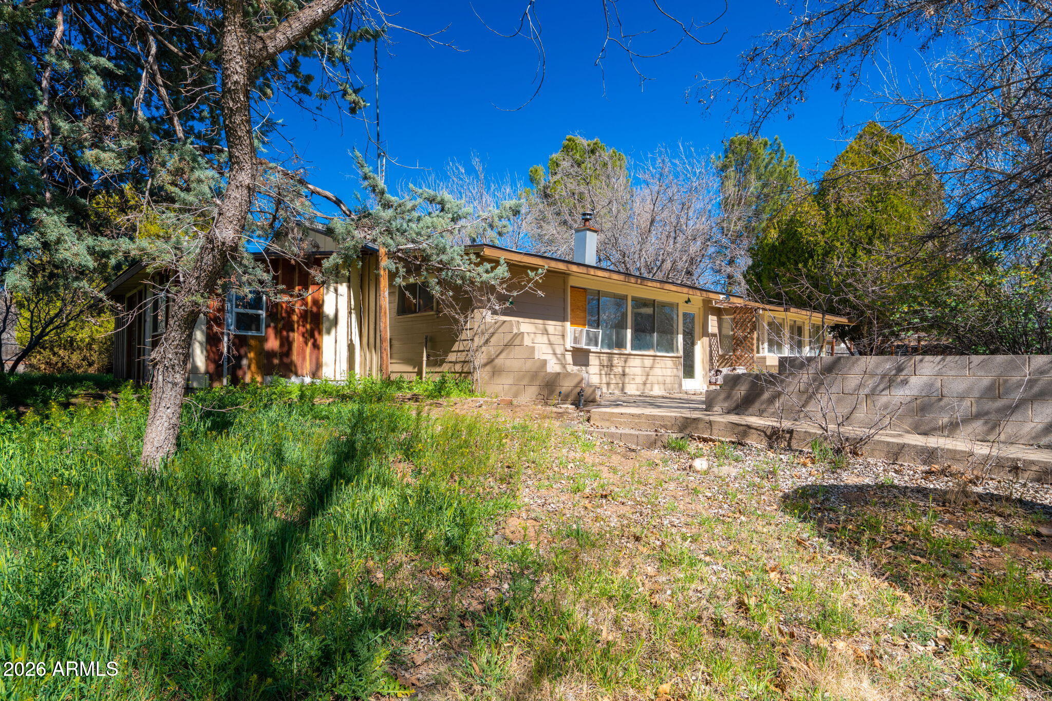 3775 East Sycamore Lane Rimrock, AZ 86335 - Photo 36 of 40 a view of a house with a yard