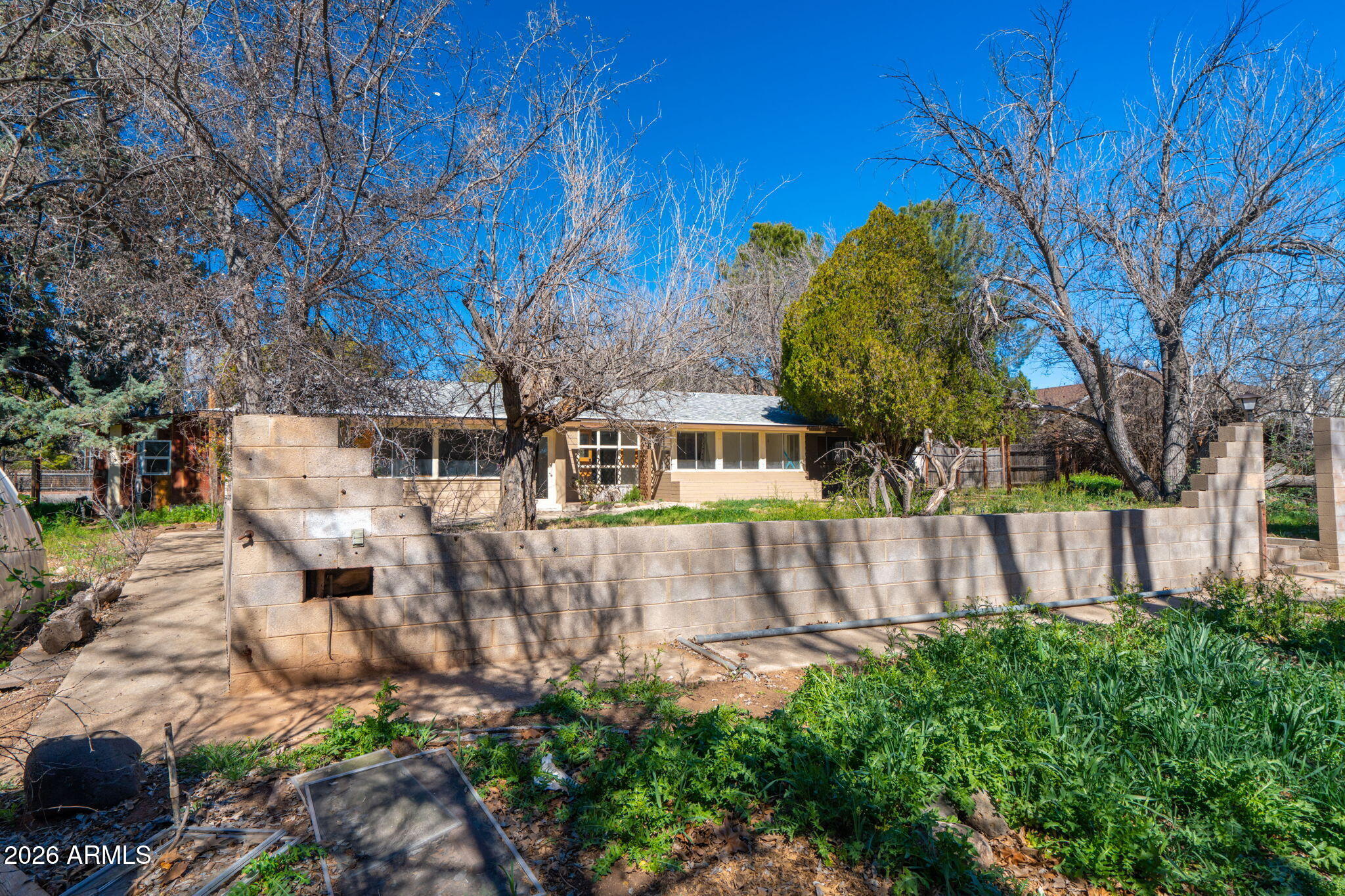 3775 East Sycamore Lane Rimrock, AZ 86335 - Photo 38 of 40 a view of a house with a yard