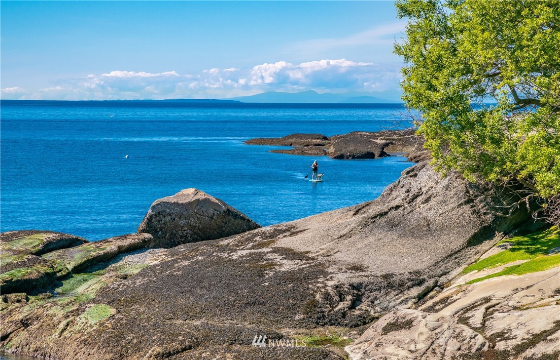 0 Blizard Road Lummi Island, WA 98262 - Photo 15 of 22 a view of a wooden floor and an ocean view